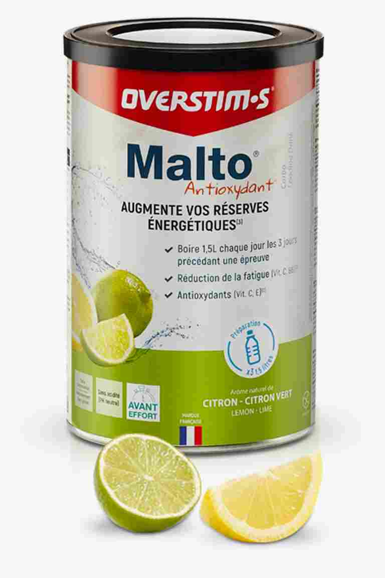 Overstim's Malto Antioxydant Citron-Citron Vert 500 g boisson en poudre