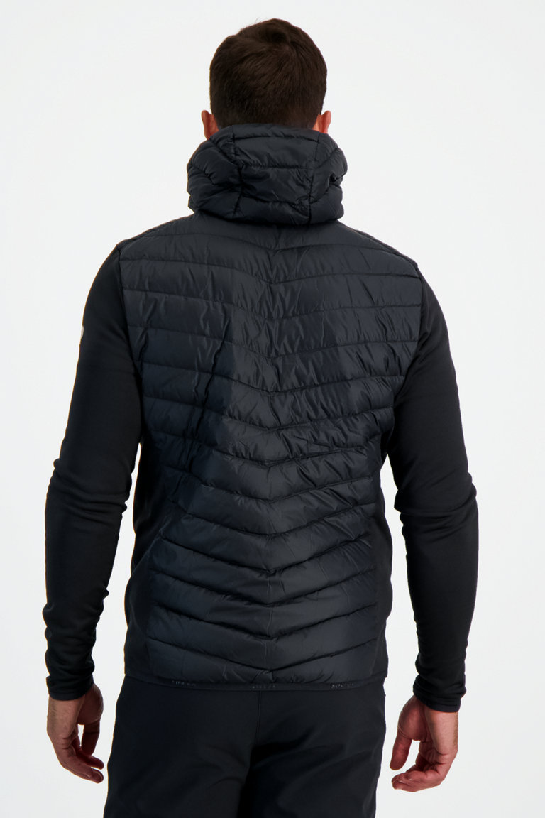 Compra Frost Down Hybrid Hood midlayer uomo PEAK PERFORMANCE in nero ochsnersport.ch