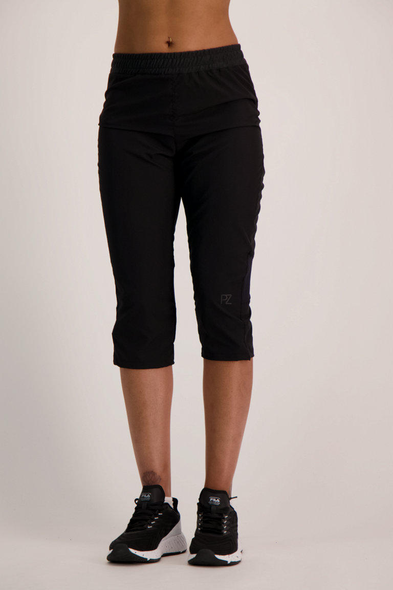 Compra pantaloni da corsa 3 4 donna POWERZONE in nero ochsnersport.ch