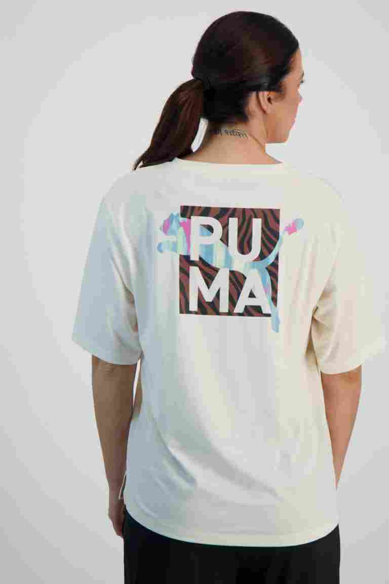 Puma Animal Remix Boyfriend Damen T-Shirt