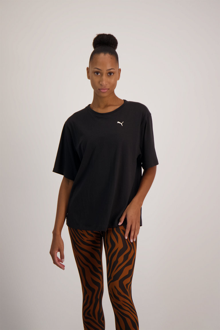 Puma t cheap shirt damen schwarz