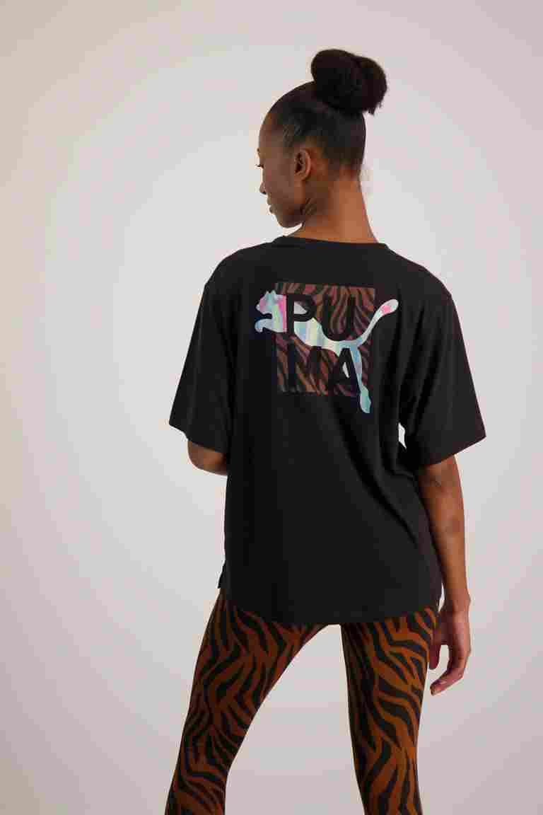 Puma Animal Remix Boyfriend Damen T-Shirt