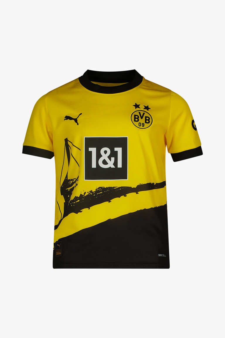Puma Borussia Dortmund Home Replica Kinder Fussballtrikot 23 24 in