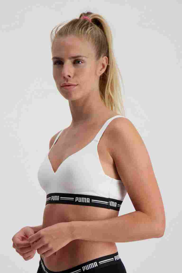 Puma Iconic Padded Damen Sport-BH in weiß kaufen