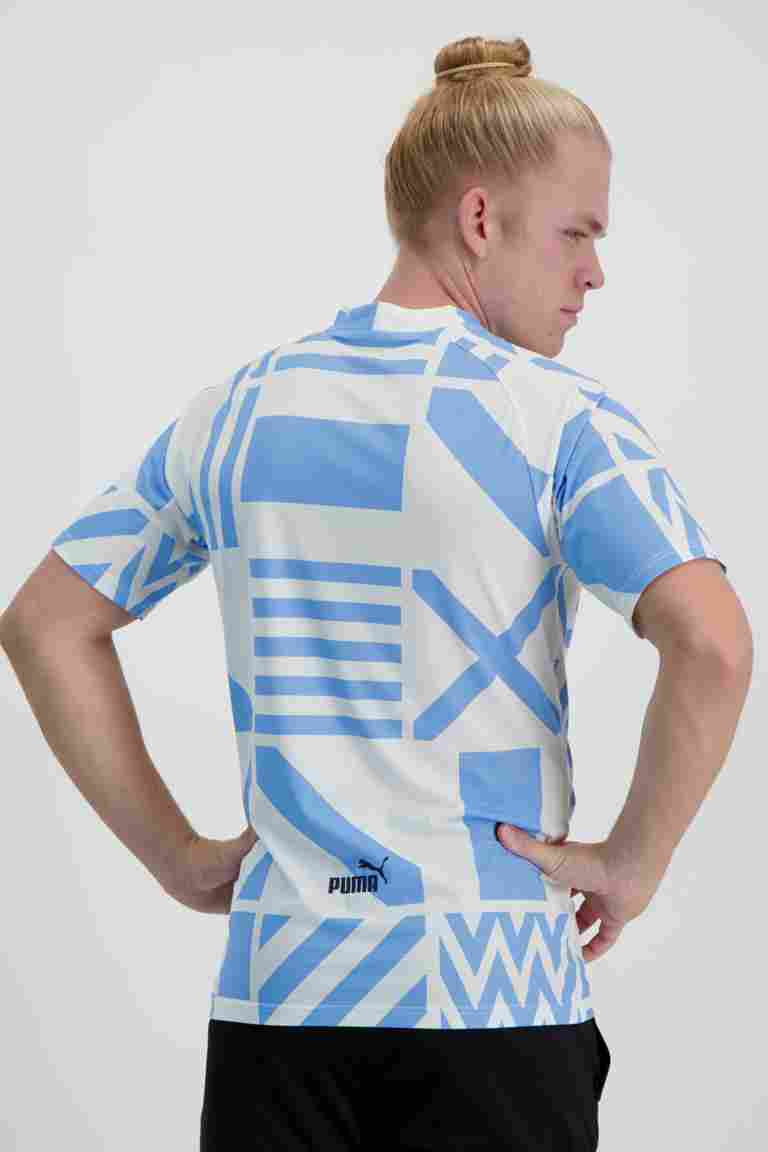 Puma Manchester City Prematch Herren T-Shirt in weiß-blau kaufen