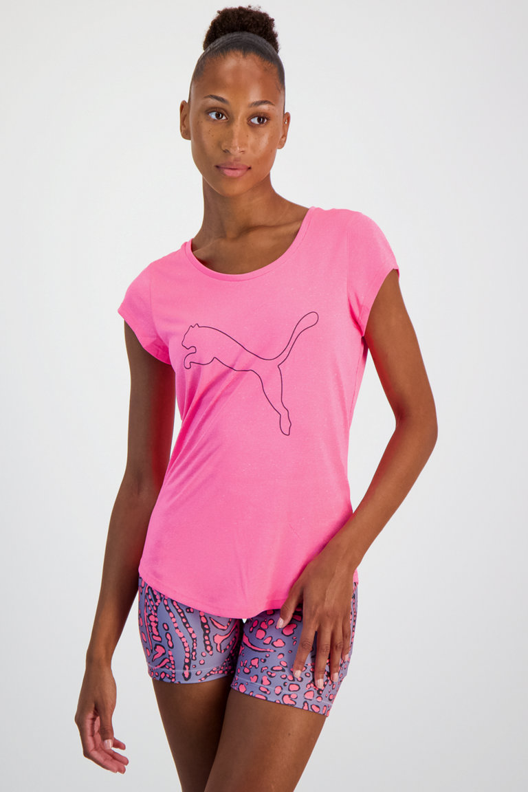 T shirt puma donna rosa new arrivals