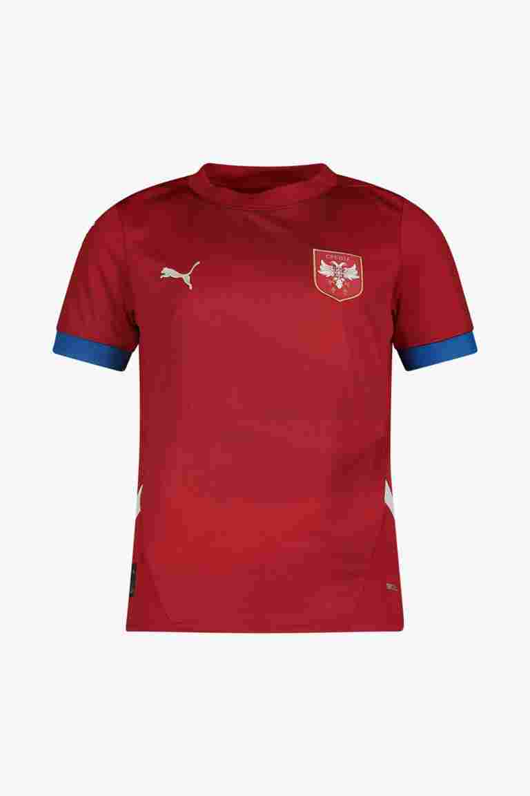 Puma Serbia Home Replica maglia da calcio bambini EURO 2024