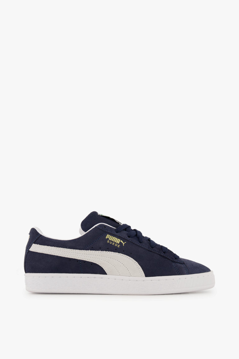 Puma suede best sale blanche pas cher