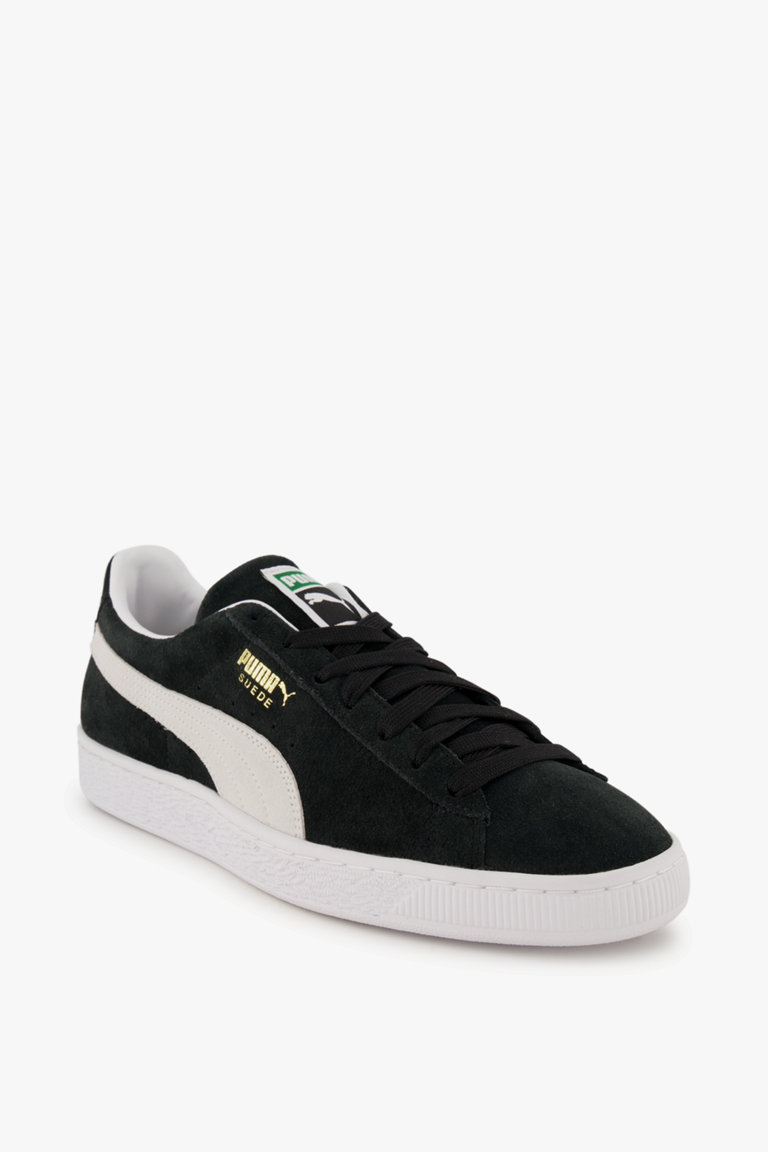 Puma suede sales uomo nero