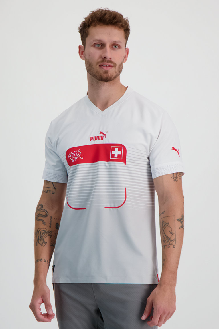 Achat Suisse Promo Away maillot de football hommes WM 2022 hommes