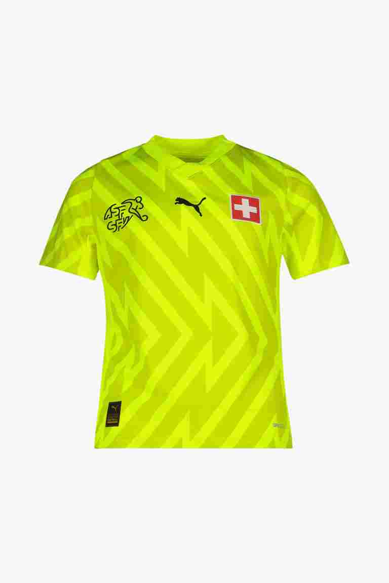 Puma Suisse Replica maillot de gardien enfants EURO 2024 jaune