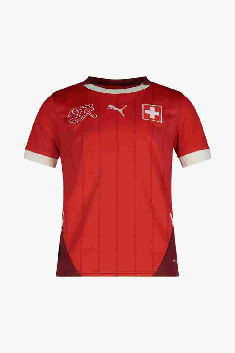 Puma Svizzera Home Replica maglia da calcio bambini EURO 2024