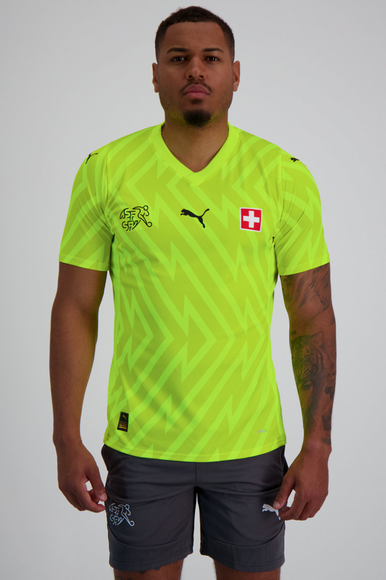 Compra Svizzera Replica maglia da portiere uomo EURO 2024 giallo Puma in giallo ochsnersport.ch