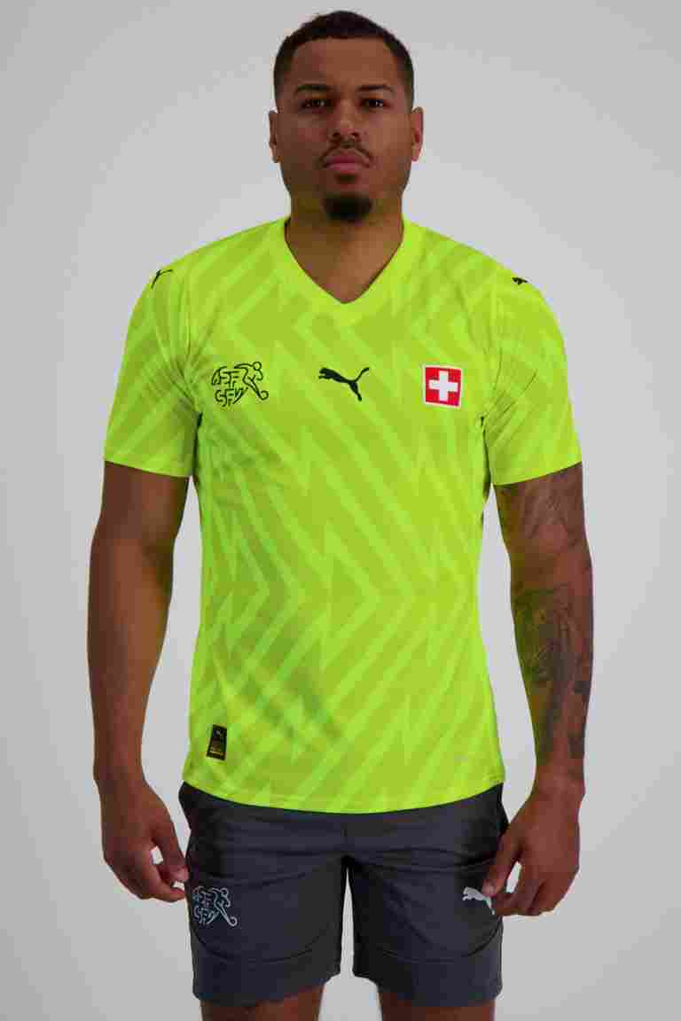 Puma Svizzera Replica maglia da portiere uomo EURO 2024 giallo