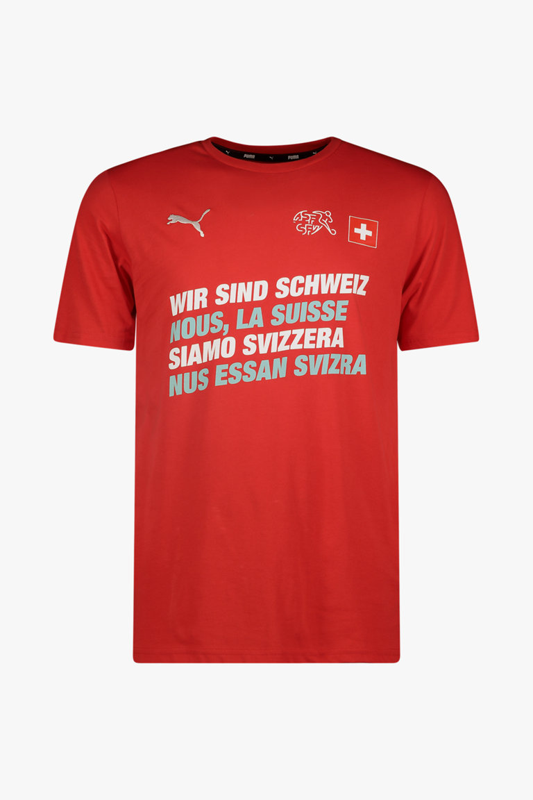 T shirt puma uomo rosse online