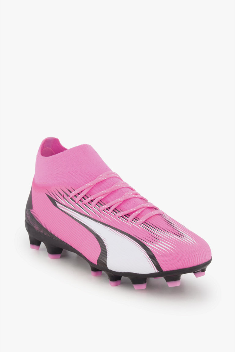 Chaussure de foot online rose