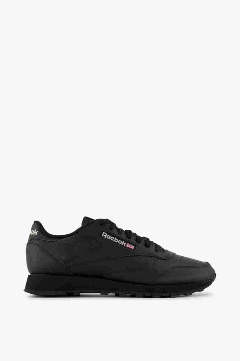 reebok classic leather uomo nero