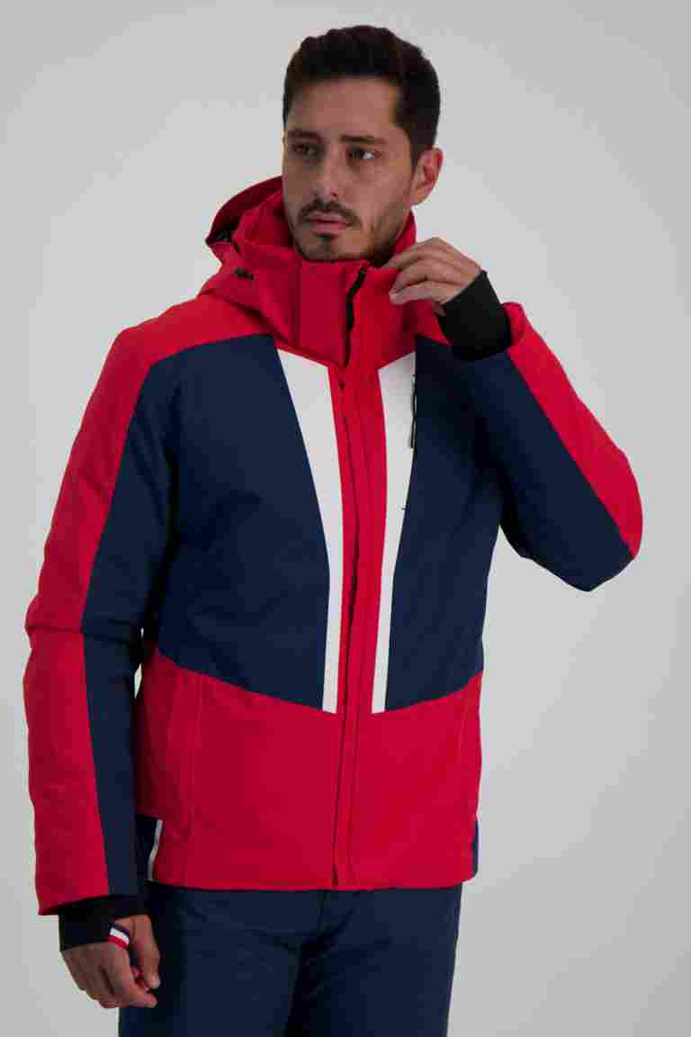 Compra Summit Stripe giacca da sci uomo Rossignol in rosso