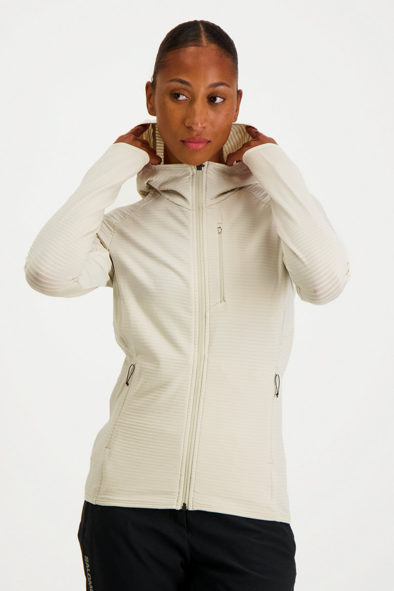 Compra Essential Warm giacca da corsa donna Salomon in crema ochsnersport.ch