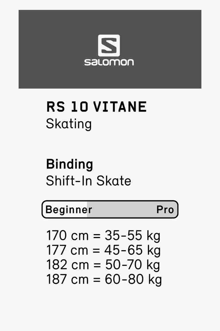 Salomon RS10 Vitane Damen Langlaufski Set 23/24