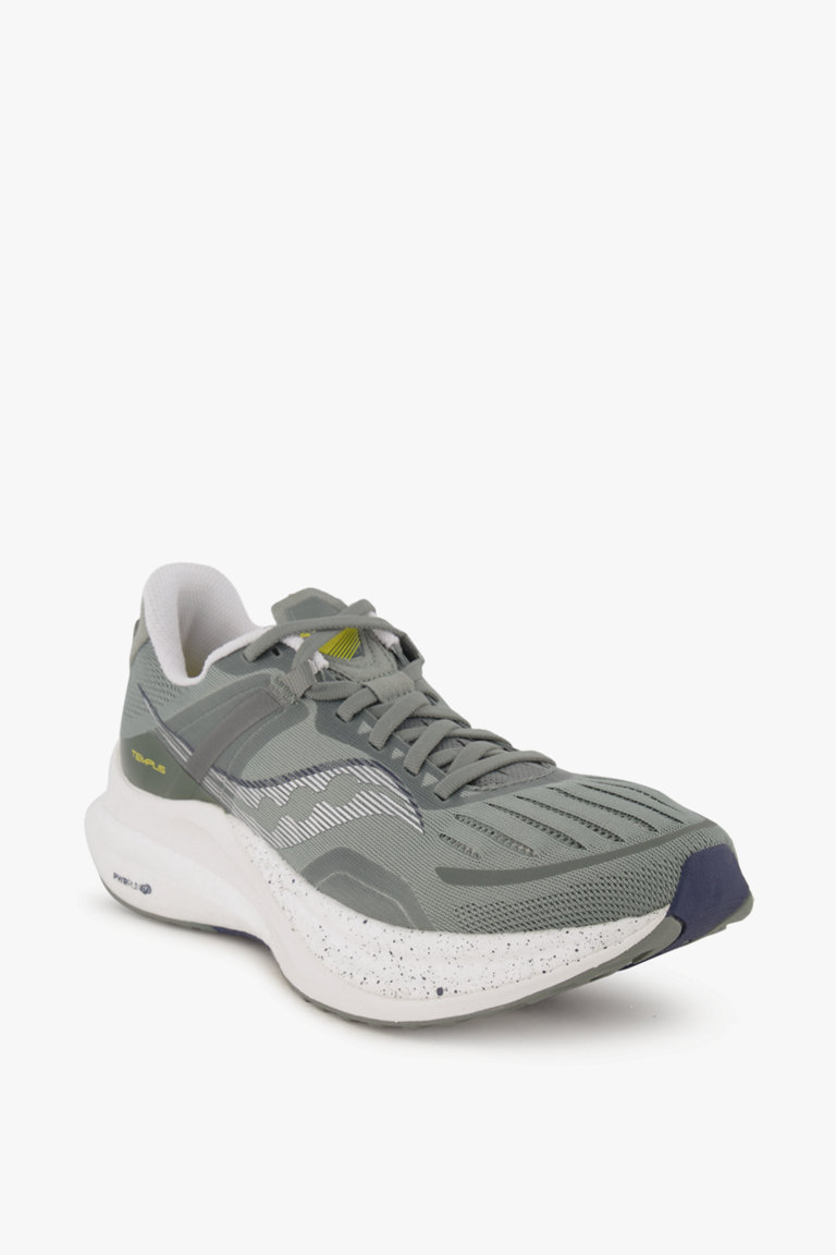 Compra Tempus scarpe da corsa uomo Saucony in grigio ochsnersport.ch