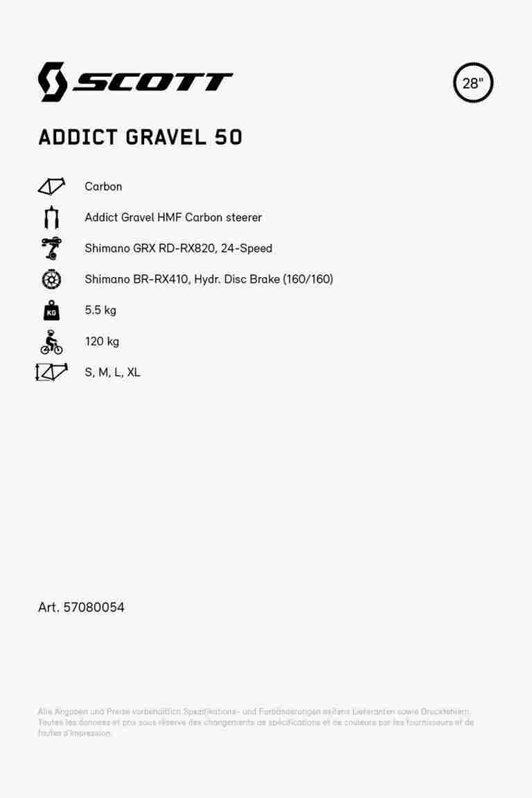 SCOTT Addict Gravel 50 28 Gravel Bike