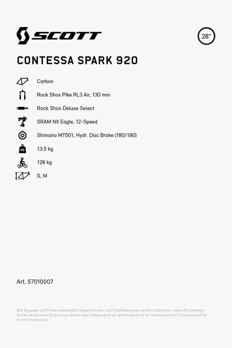 SCOTT Contessa Spark 920 29 Mountainbike 2023
