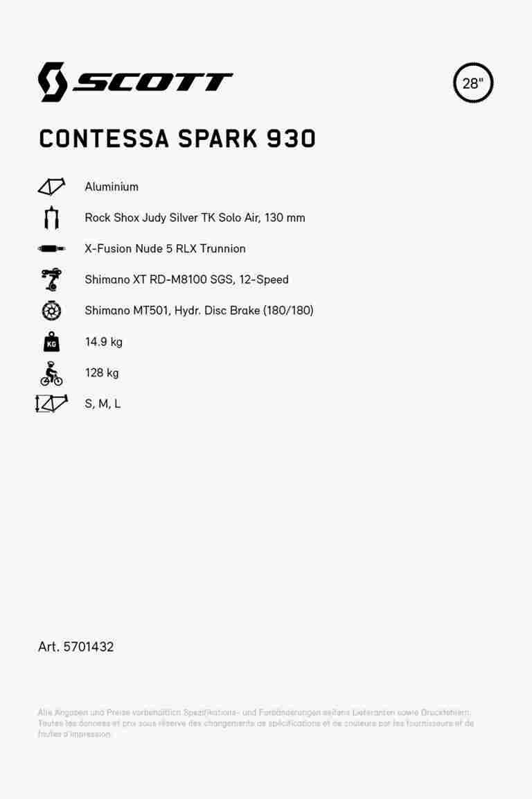 SCOTT Contessa Spark 930 29 Damen Mountainbike 2024
