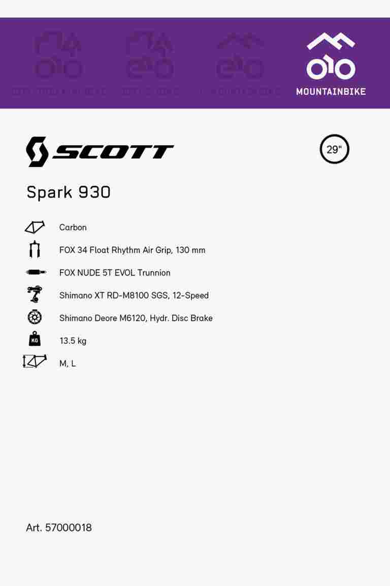 SCOTT Spark 930 mountainbike 2023