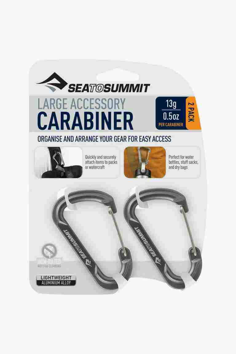Sea to Summit 2-Pack Accessory Large moschettone
