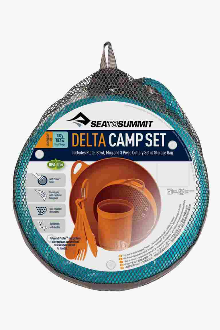 Compra 4-Tlg Delta piatti da campeggio Sea to Summit in blu