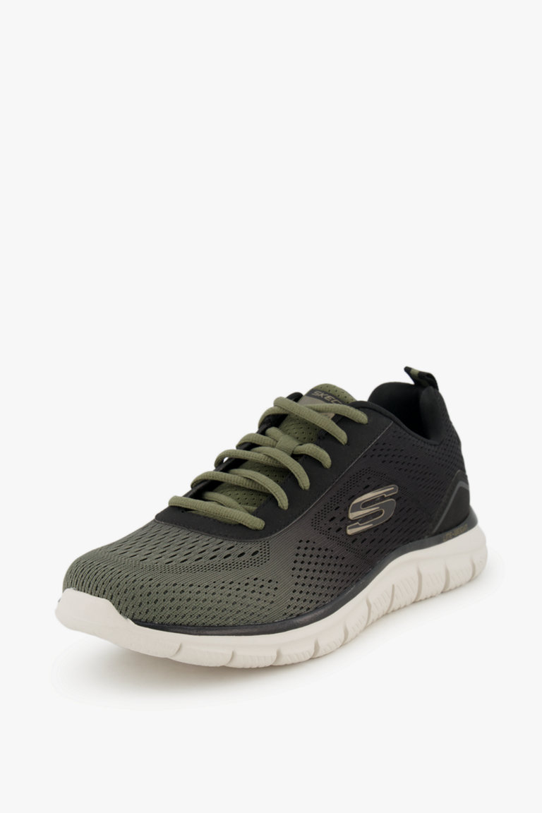 Compra Track sneaker uomo Skechers in verde oliva ochsnersport.ch