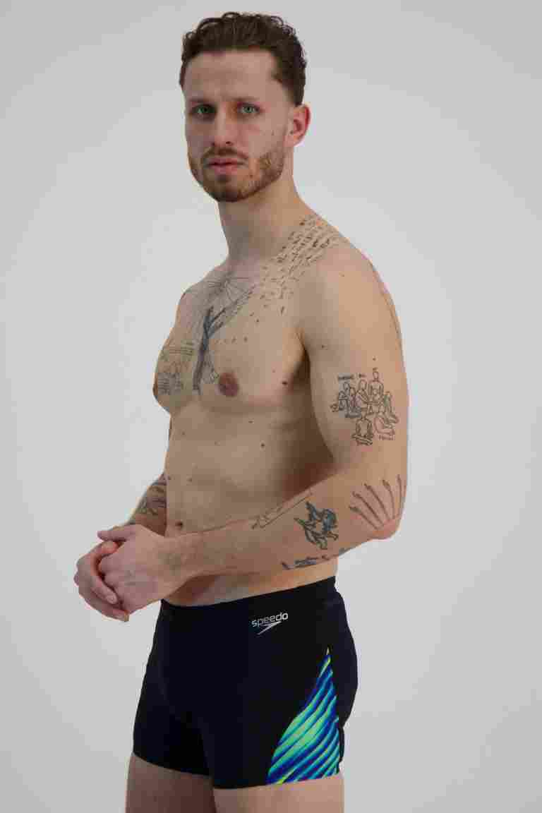 speedo Allover Digital VCut Herren Badehose in blauschwarz kaufen