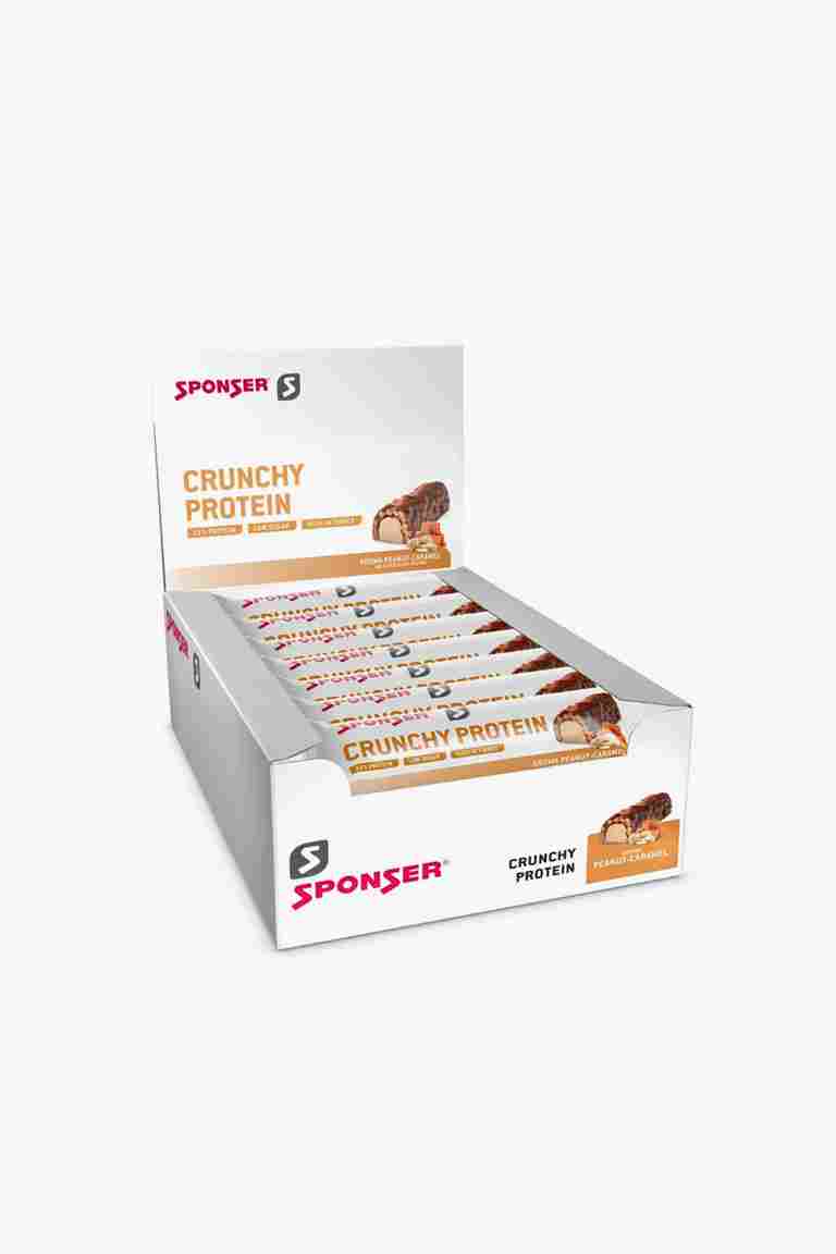 Sponser Crunchy Protein Peanut-Caramel 12 x 50 g barretta per lo sport
