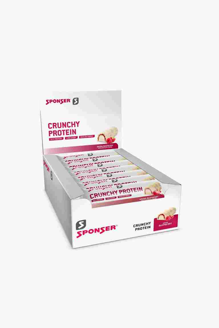 Sponser Crunchy Protein Raspberry 12 x 50 g barre énergétique