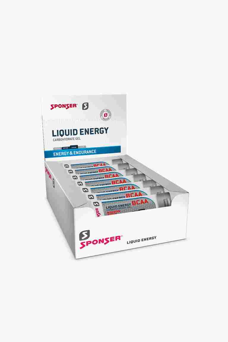 Sponser Liquid Energy BCAA Strawberry Banan 18 x 70 g gel énergétique