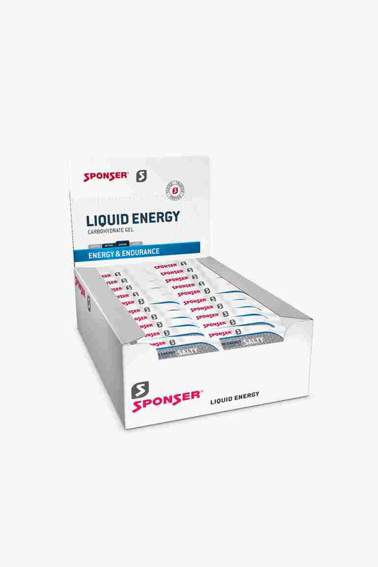 Sponser Liquid Energy Salty 40 x 35 g Energy Gel
