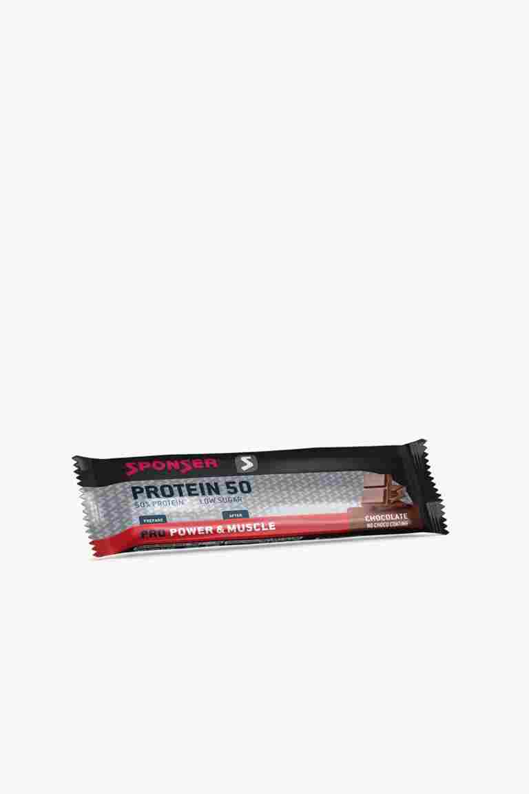 Sponser Protein 50 Chocolate 20 x 70 g barretta per lo sport