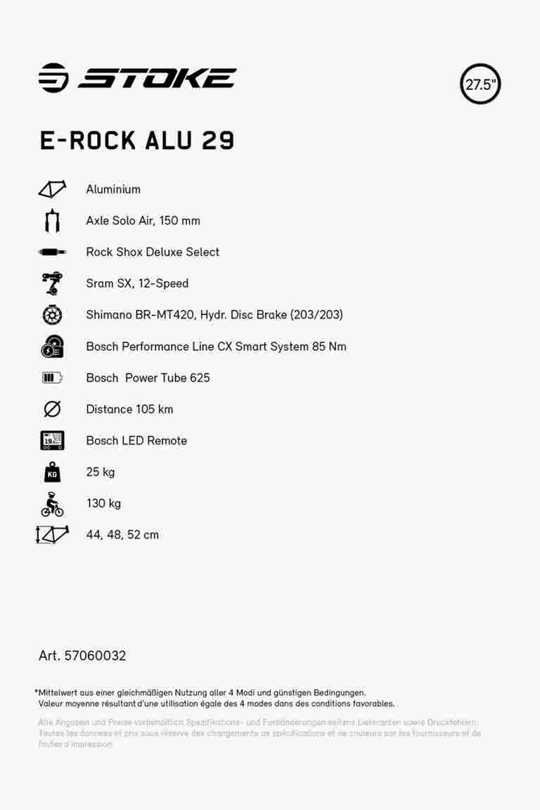 Stoke E-Rock 27.5 e-mountainbike 2023