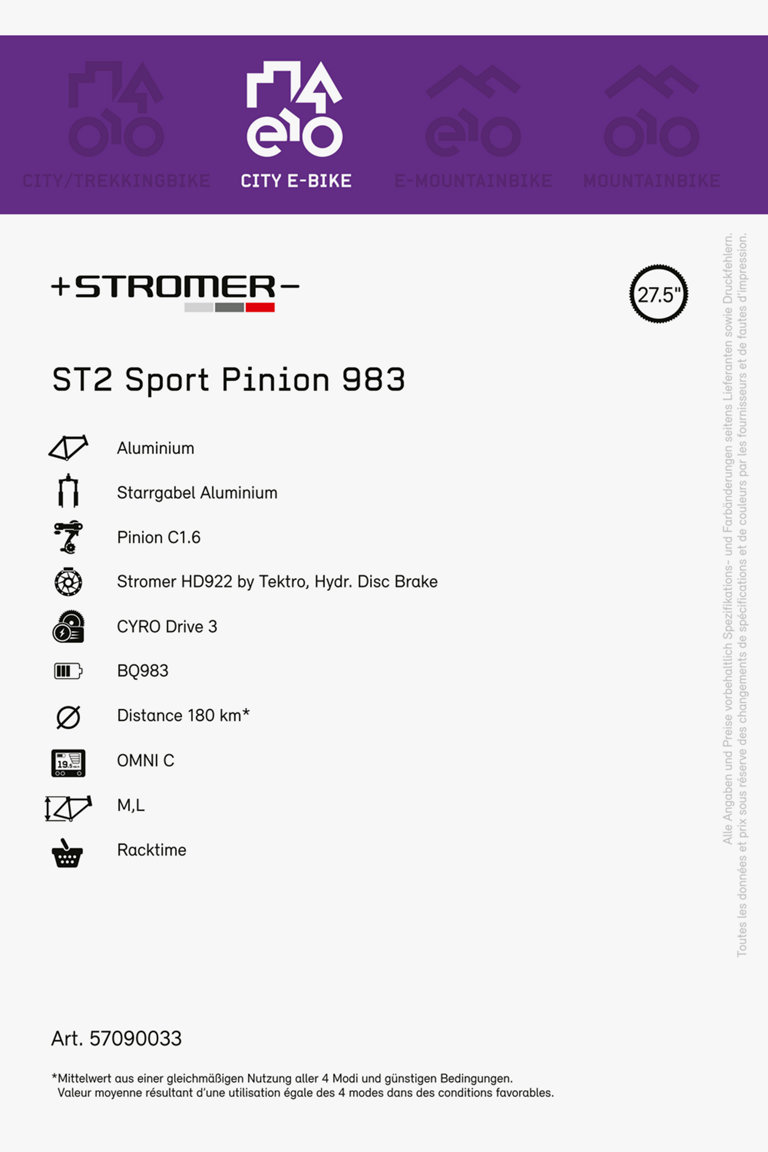 Stromer on sale st2 sport