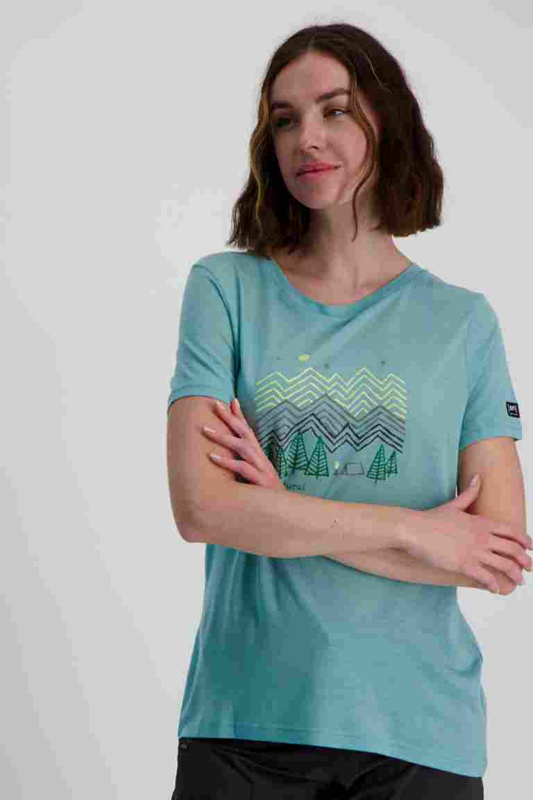 super.natural Camping Nights Merino Damen T-Shirt
