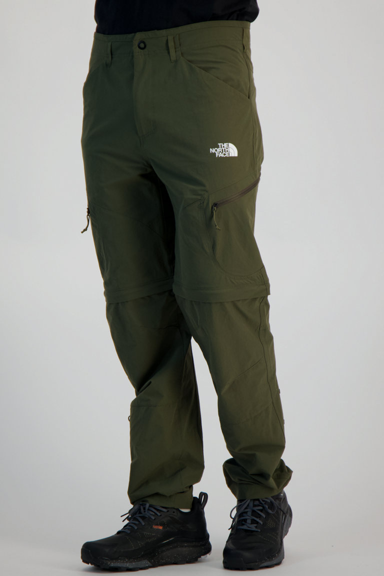Compra Exploration Zip Off pantaloni da trekking uomo The North Face in verde ochsnersport.ch