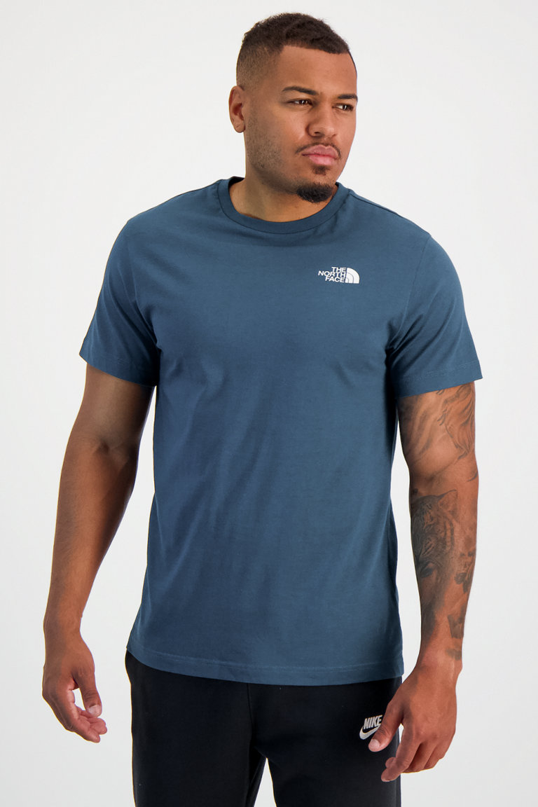 Compra Vertical t shirt uomo The North Face in blu petrolio ochsnersport.ch