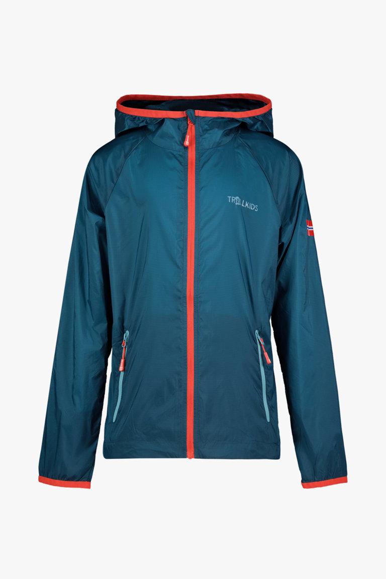 Trollkids fjell running jacket
