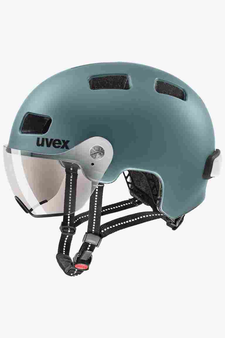 uvex rush visor casco per ciclista