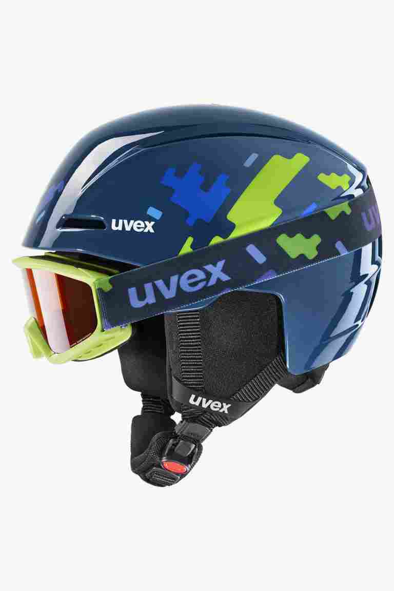 uvex viti casque de ski + masque enfants