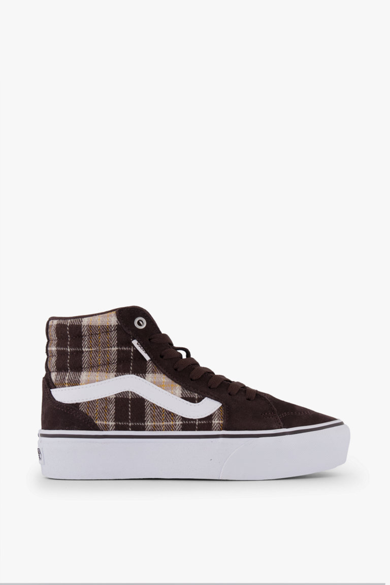 Vans platform donna shop marrone