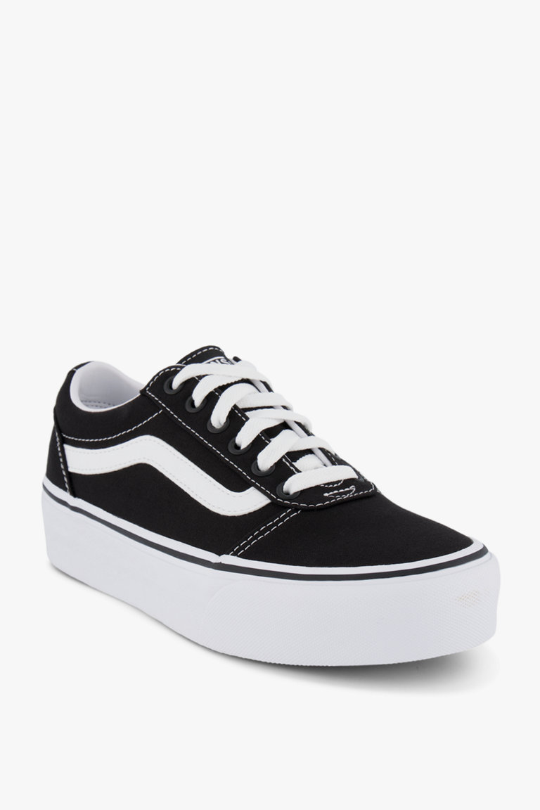 Vans platform donna nero 2025
