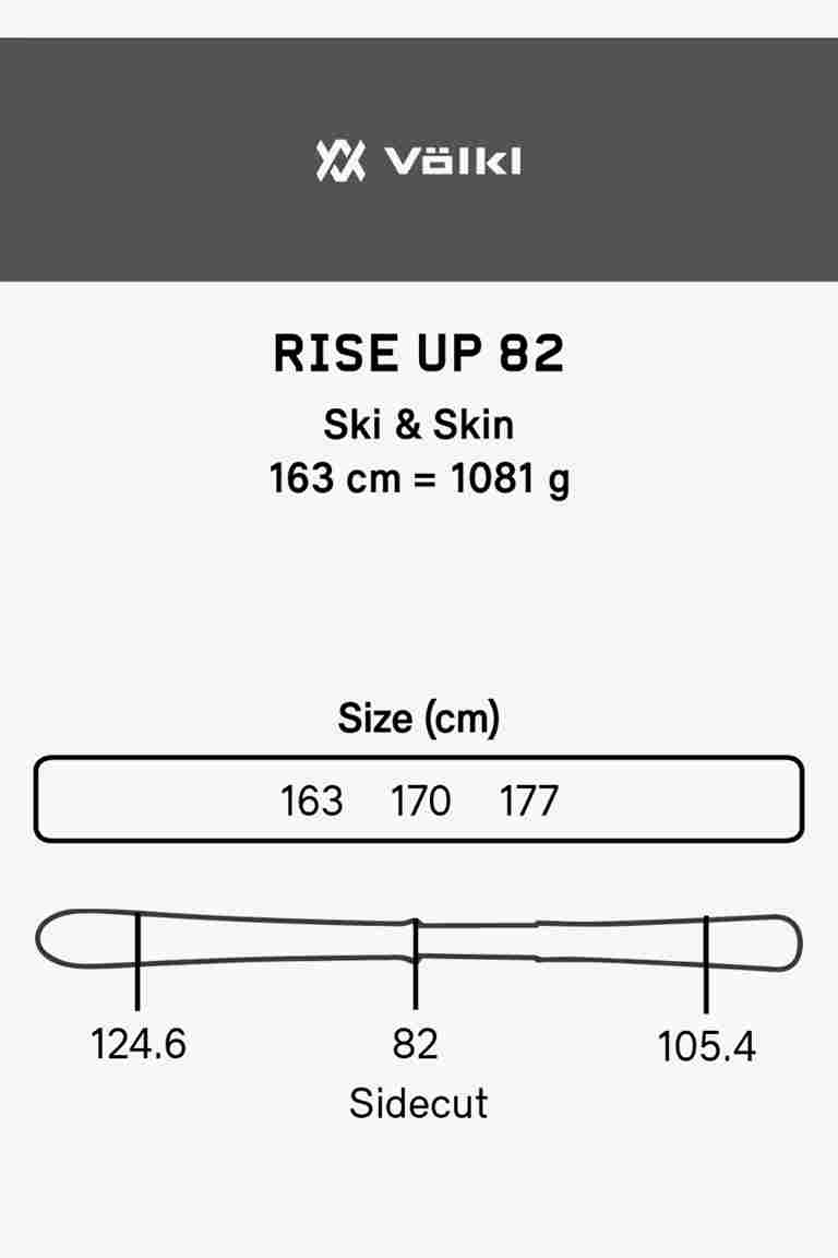 Voelkl Rise Up 82 Tourenski + Fell 22/23