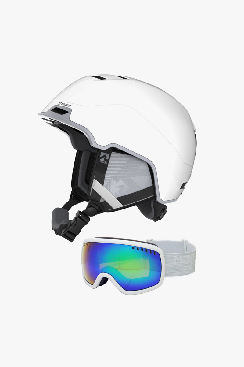 Marker Confidant + 16:9 Damen Skihelm + Brille